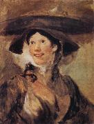 William Hogarth The Shrimp Girl painting